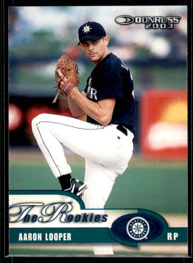 2003 Donruss Rookies Aaron Looper RC #44 Seattle Mariners | eBay