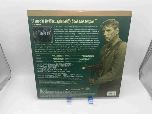 "The Train" Letterbox Laserdisc LD - Burt Lancaster - Picture 4 of 4