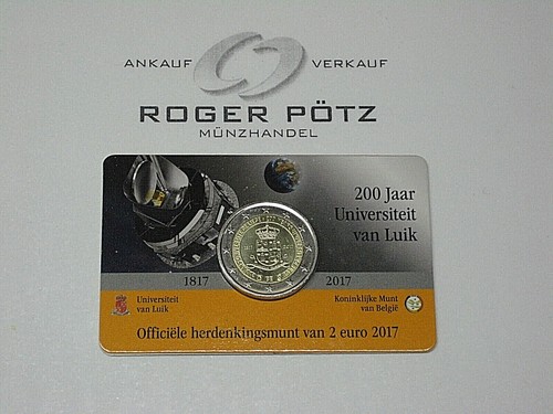 2 Euro Gedenkmünze BELGIEN - wahlweise ab 2005 in st in originaler Coincard - Bild 20 von 30