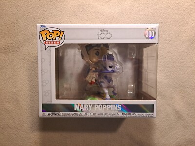 BRAND NEW Funko Pop! Rides: Mary Poppins #300 (Disney 100) 889698679749| 