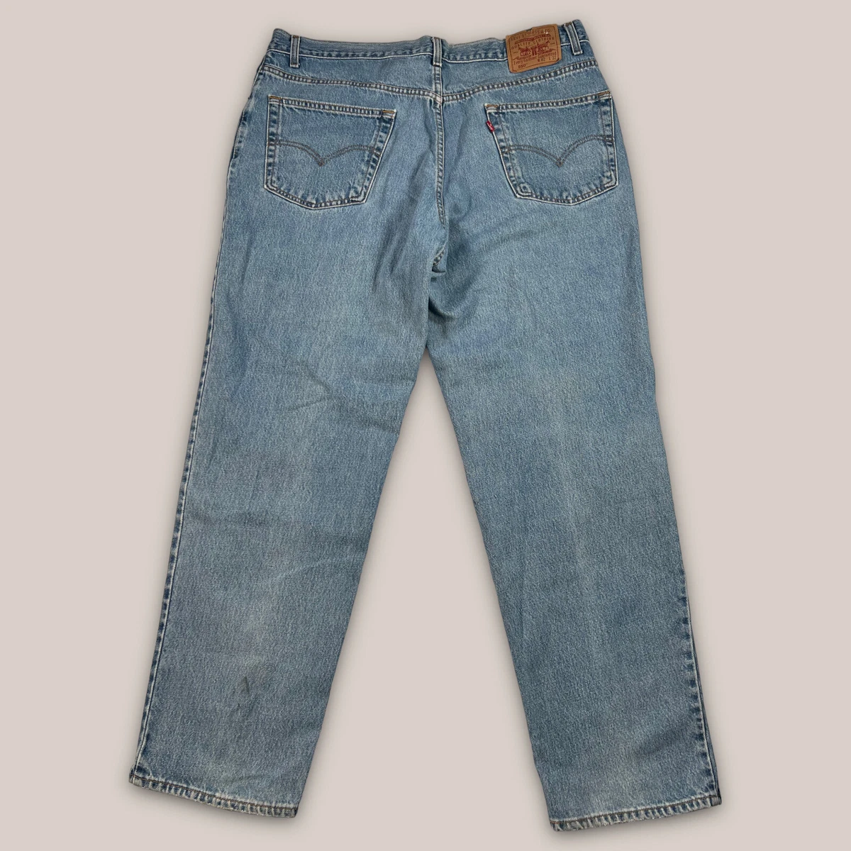 Vintage levi's top 550 straight jean