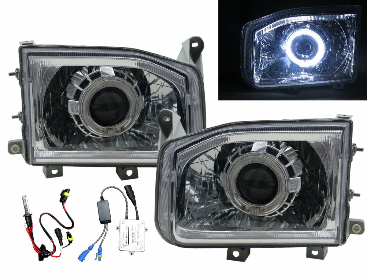 PATHFINDER R50 MK2 00-04 5D Guide LED Angel-Eye HID
