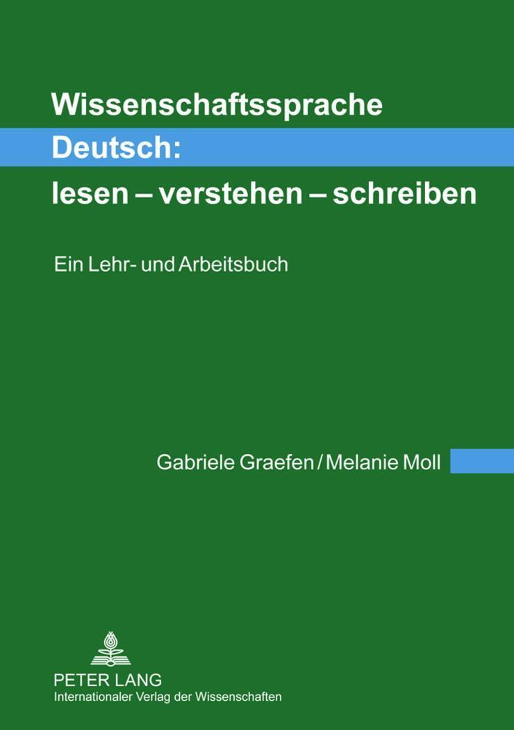 Thumbnail - Wissenschaftssprache Deutsch: Lesen ¿ Verstehen ¿ Schreiben Melanie