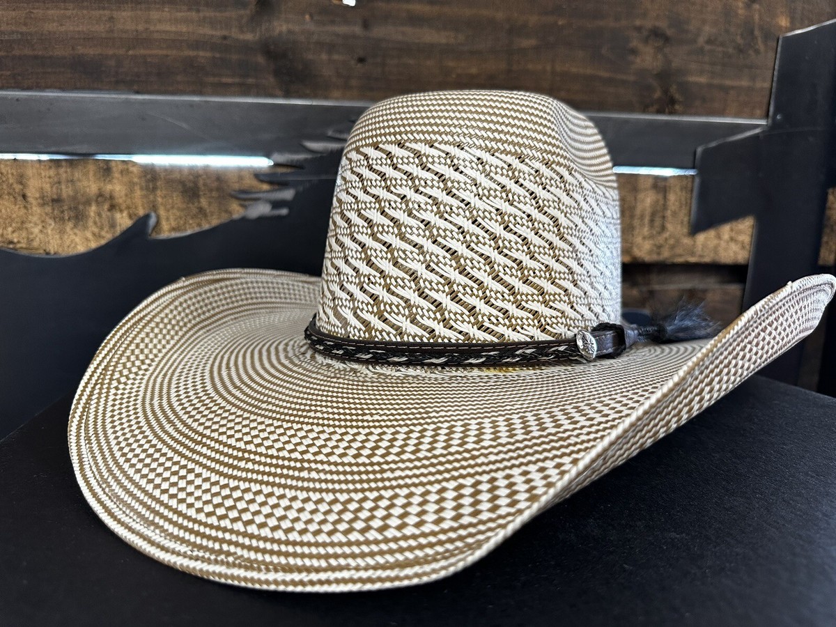 Men's Brazil Fine Cowboy Straw Hat Size 6-3/4 Last One