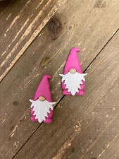 Love Gnome Matter What-Valentine in Hot Pinik Stud Earrings ER319-27VALHPgnome 
