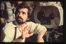 Martin Scorsese directing New York New York movie camera Original Transparency