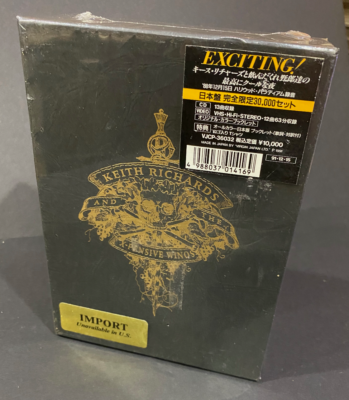 KEITH RICHARDS AND THE X-PENSIVE WINOS Limited BOX JP Edition CD +