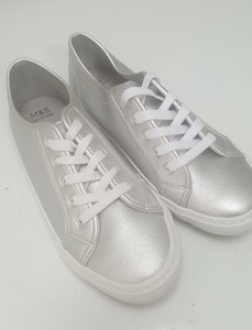 marks and spencer silver shoes