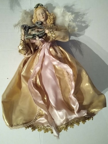 Vintage Display Angel Christmas Tree Topper - Picture 4 of 7
