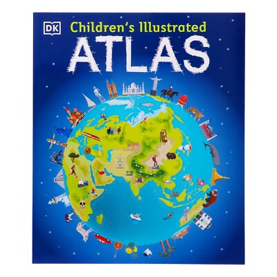 Illustrierter Kinderatlas von DK Kinder - Alter 7-9 - Taschenbuch