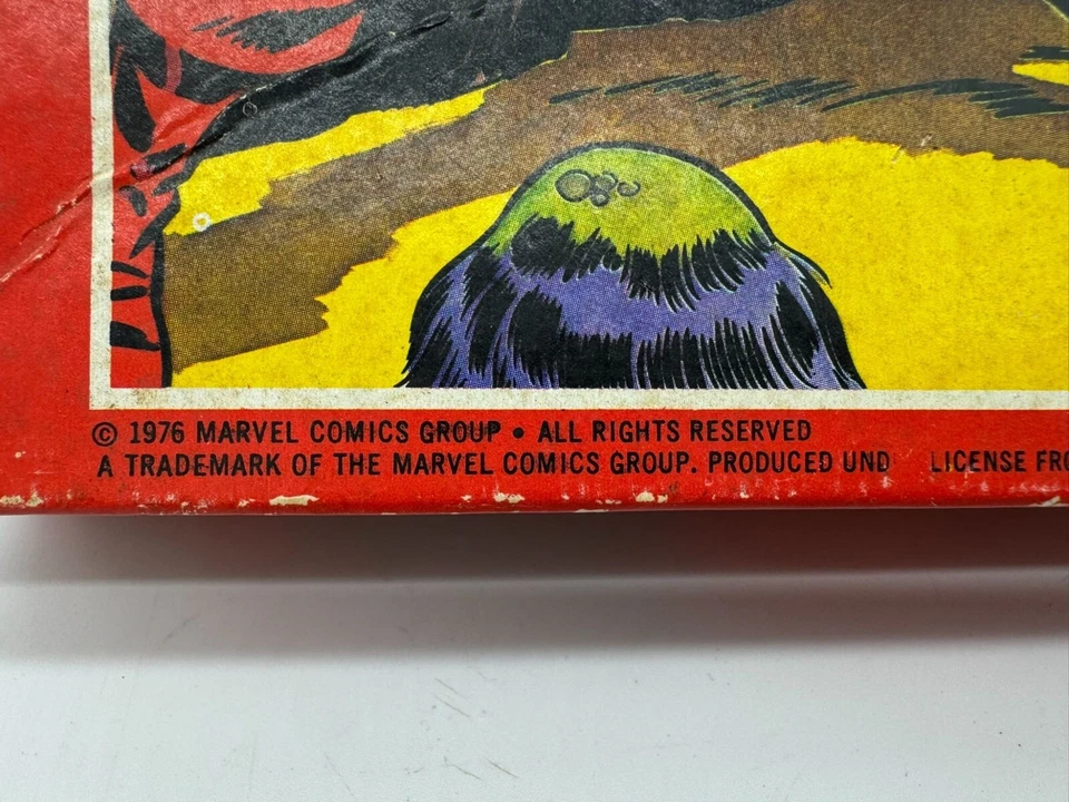 Винтажная головоломка 1976 Marvel Comics Captain America 200 деталей 14 дюймов x 18 дюймов - Изображение 3 из 4