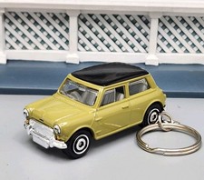 1964 Austin Mini Cooper 1275S Green Custom 1/64 Scale Diecast 🎁 GREAT GIFT🎁