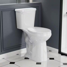 2-Piece 1.28 GPF Single Flush 12 In. Rough in round Tall Toilets for Seniors 21