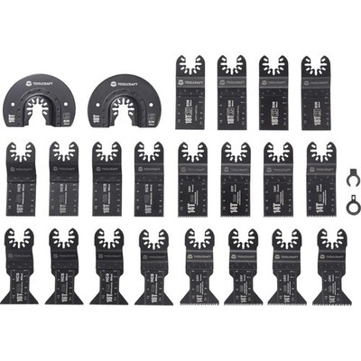 24er Multipack TOOLCRAFT TO-10283205 Multifunktionswerkzeug-Zubehör-Set 24 St.