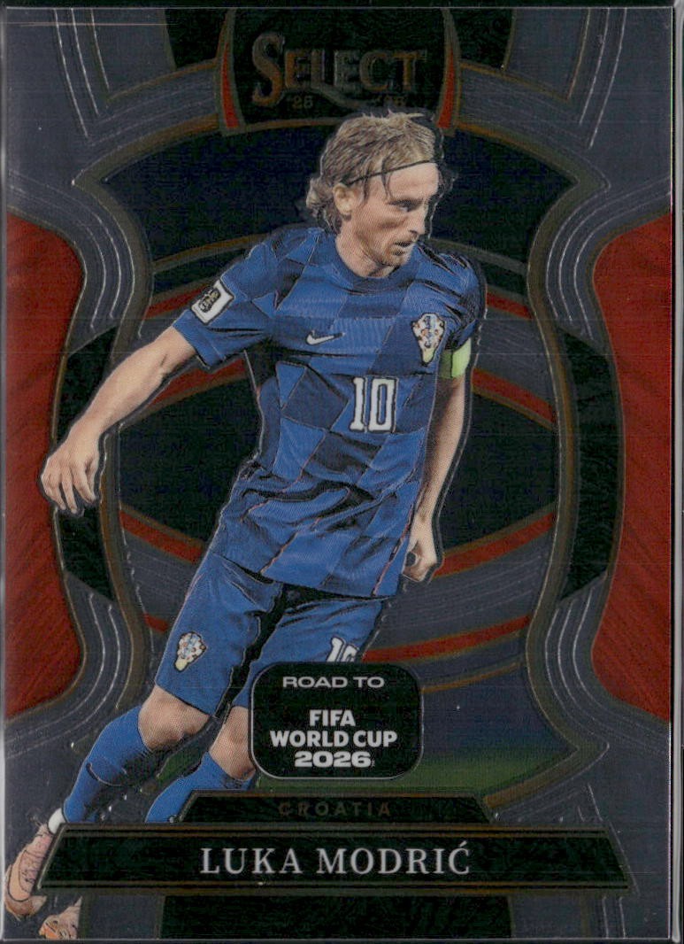 2025-26 Panini Select Road to FIFA World Cup #35 Luka Modric