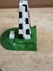 Vintage HO Scale Aurora Start Finish flags slot cars track scenery ThunderJet — photo 4