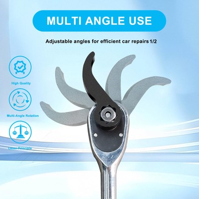 The Laser Tools 3/8D Pry Bar Wrench Adaptor is a workshop