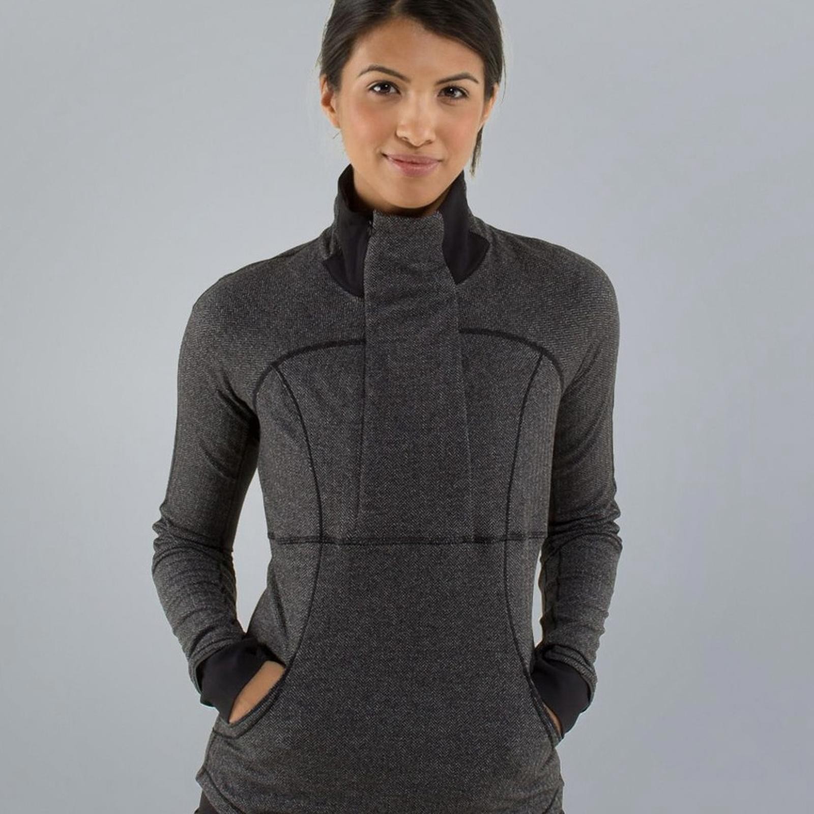 LULULEMON Base Runner ½ Zip Pullover Heathered He… - image 3