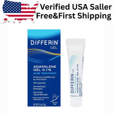 Differin Acne Treatment Gel 0.1 Adapalene Retinoid Face Treatment 15g