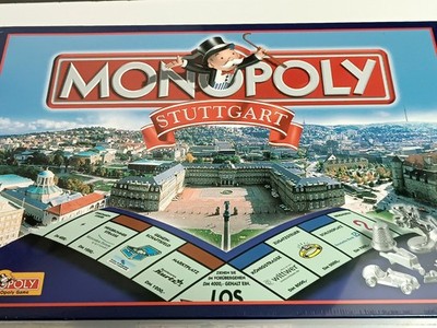 Monopoly Stuttgart Neu OVP Winning Moves Brettspiel Hasbro 2000