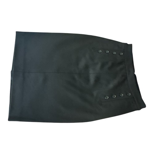 The Limited Black Button Detail Pencil Skirt Size 2 Office Workwear Classic - Bild 4 von 7