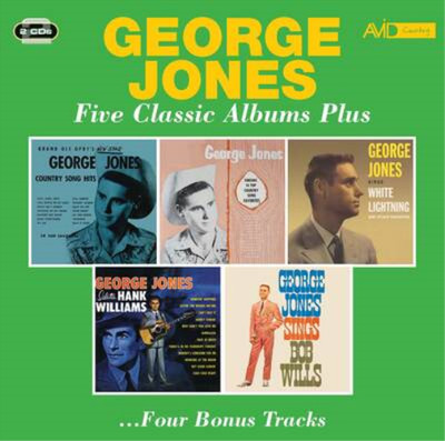 George Jones Five Classic Albums Plus (CD) Album