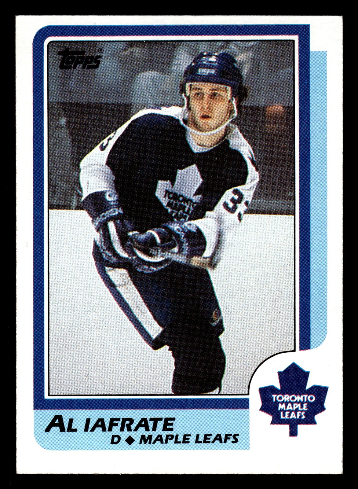 Al Iafrate #26 (Hockey Cards 1986 Topps) — is it worth grading?