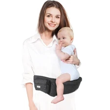 Baby Hip Carrier Hip Seat Baby Carrierwith Adjustable Waistband Ergonomic No-...