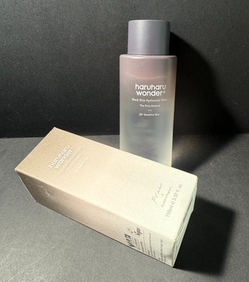 5K Positive Review! Free US Ship! Haruharu WONDER Black Rice Hyaluronic Toner