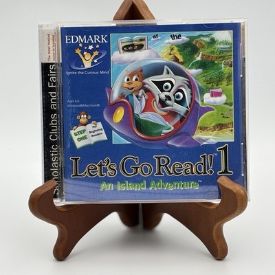 Lets Go Read 1 An Island Adventure Edmark PC CD-ROM Early Learning Software