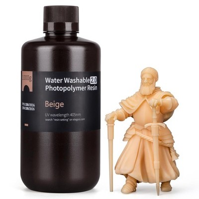3D Drucker Resin 2.0 wasserwaschbar, schnelles Photopolymerharz für LCD DLP SLA