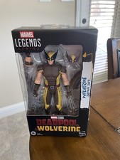 HASBRO MARVEL STUDIOS LEGENDS SERIES WOLVERINE DEADPOOL BROWN SUIT FIGURE NEW