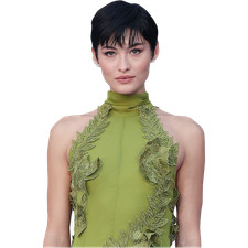 Grace Elizabeth (Green Dress) Halber K&ouml;rper Buddy Ausschnitt