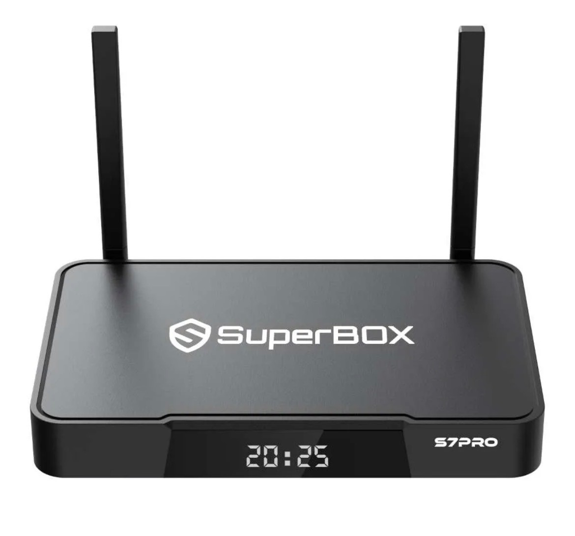 SuperBox S7 PRO Premium Edition Android Streaming Media Player Bundle ...