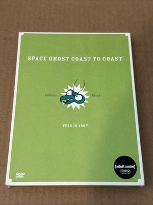 Space Ghost Coast to Coast: Vol. 3 DVD 2-Disc Set Adult Swim RARE OOP Region 1