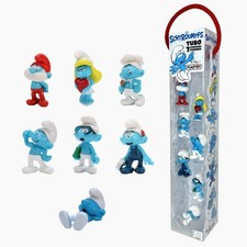 Plastoy 70392 7 Schlümpfe 5 cm NEU OVP Figur...