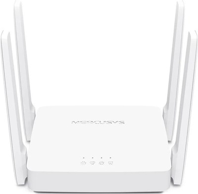 Mercusys AC10 Dual Band WLAN Router 2,4/5 GHz Fast Ethernet Weiß