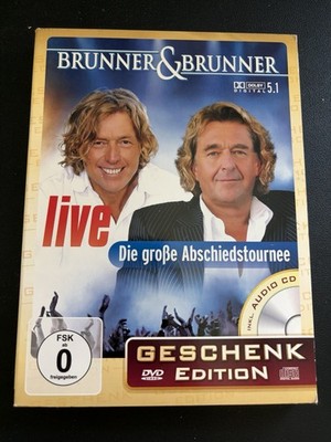 Brunner & Brunner Die große Abschiedstournee Geschenk Edition inkl Audio-CD DVD