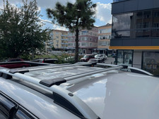 Roof Racks Cross Bars Cargo Carrier Gray aluminum for Jeep Renegade 2015-2025