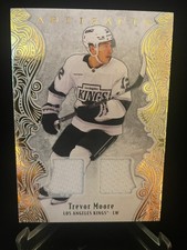 25-26 ARTIFACTS MATERIALS GOLD - TREVOR MOORE /299 #21 LOS ANGELES KINGS