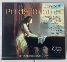Donizetti Pia de' Tolomei Cullagh Ford Servile Custer Parry 3CD Opera Rara ORC30