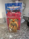 Masters Of The Universe Vintage Fisto On Card With Zoloworld case.