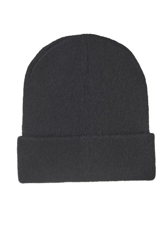 Bonnet noir Supreme FW24 Mohair mélangé logo tissé taille unique 100% authentique