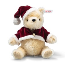 Steiff Disney Christmas Winnie the Pooh Limited Edition Mohair Teddy Bear Set