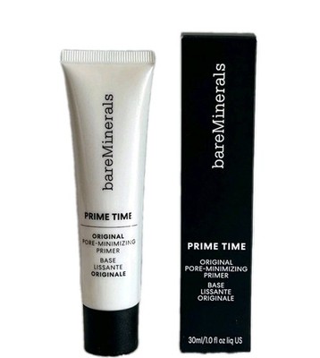 bareMinerals Prime Time Original Pore Minimizing Primer 1 oz  Vegan NIB