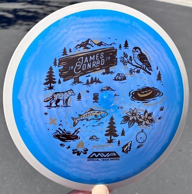 Axiom MVP Fission Trail RARE Swirly Special Edition James Conrad Line Disc Golf