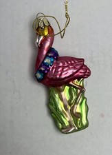Flamingo Ornament Preowned