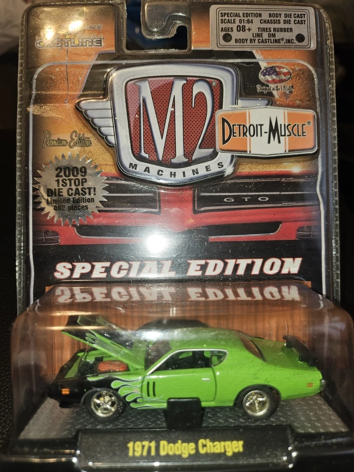 M2 1971 Dodge Charger Detroit Muscle 1 Of 108 Special Edition Chase VHTF Rare - Image 3 of 4