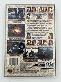Sega Saturn Street Fighter The Movie Game w/ Manual & Reg Card Tested