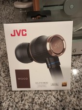 JVC HA-FW1800 WOOD Diaphragm Hi-Resolution Audio Inner Headphones MADE IN JAPAN
